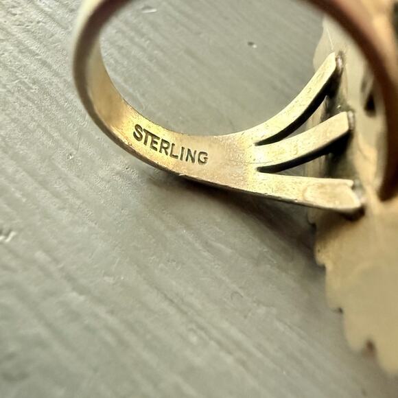 925 Sterling Silver Ring Size 5 - Picture 7 of 8